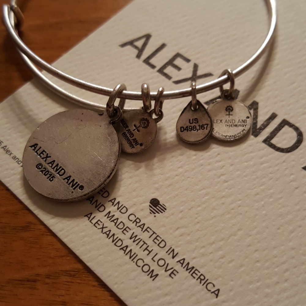 Alex and Ani "Om” Bracelet RS - Picture 5 of 5